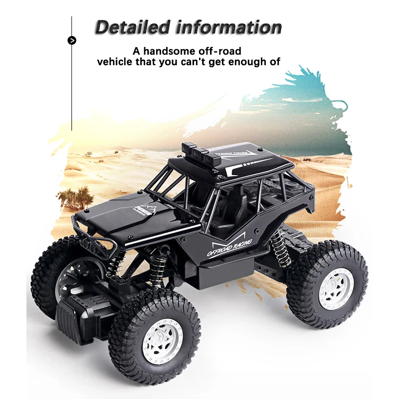 Mini Rc Drift Car Alloy Off-Road Fast Speed 2WD 2.4GHz Remote Control Car Electric Vehicle Model Toy For Boys Children Gifts 6