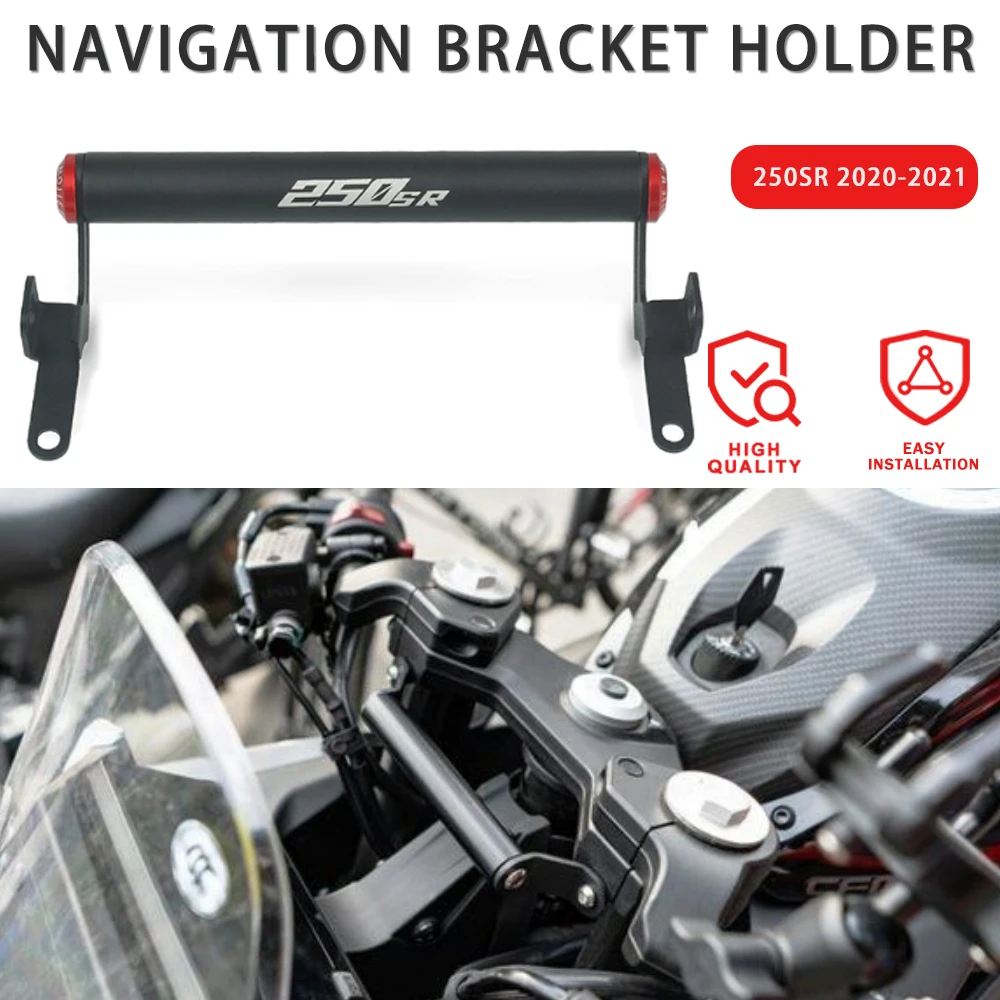 

For CFMOTO Cf250sr CF250 SR CF 250 SR CF 250SR Motorcycle Navigation Bracket Stand Holder Phone Mobile Phone GPS Plate Bracket