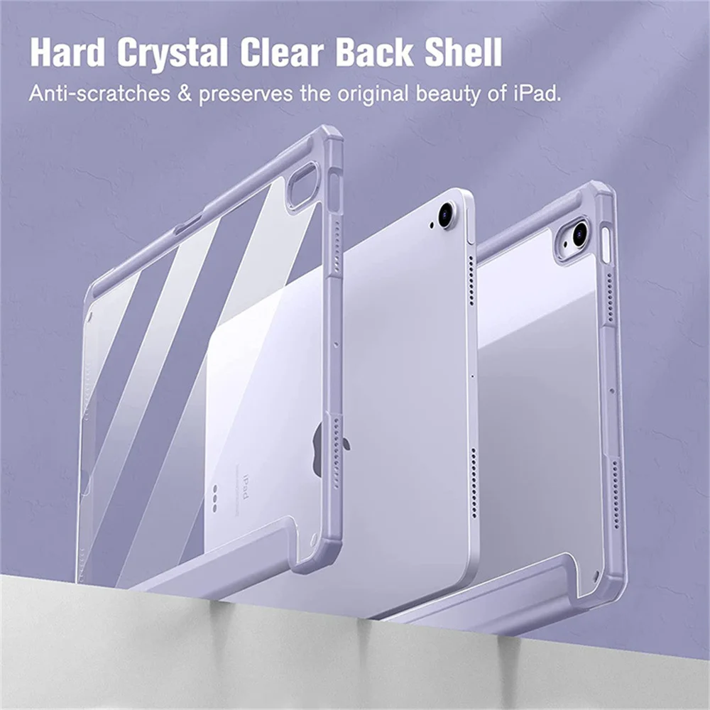 

For IPad Case 6th 7th 8th 9th 10th Generation 11 12 9 Pro Cover Pencil Holder Funda for IPad Air 5 Case Air 4 IPad Mini 6 Case