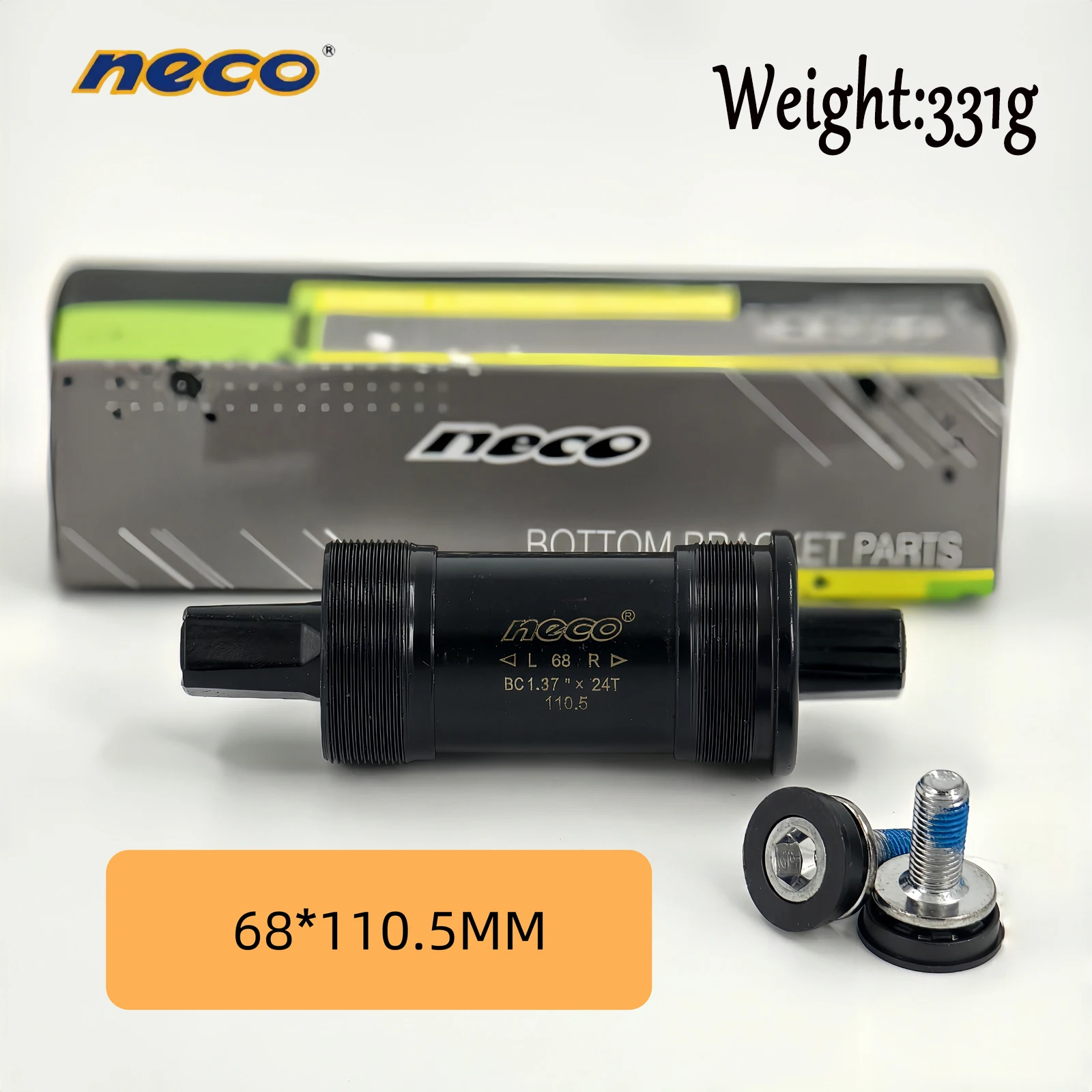 Neco دراجة مربع مدبب الخيوط أسفل قوس BSA BB68 مختو...