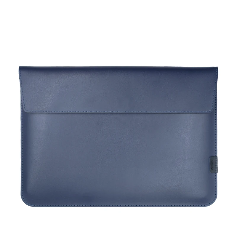 Elegant PU Leather Laptop Sleeve - Simple Design