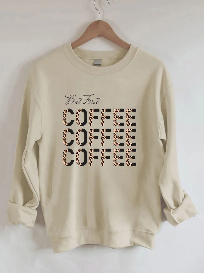 Рисунок 5 - Кофейный свитшот с надписью