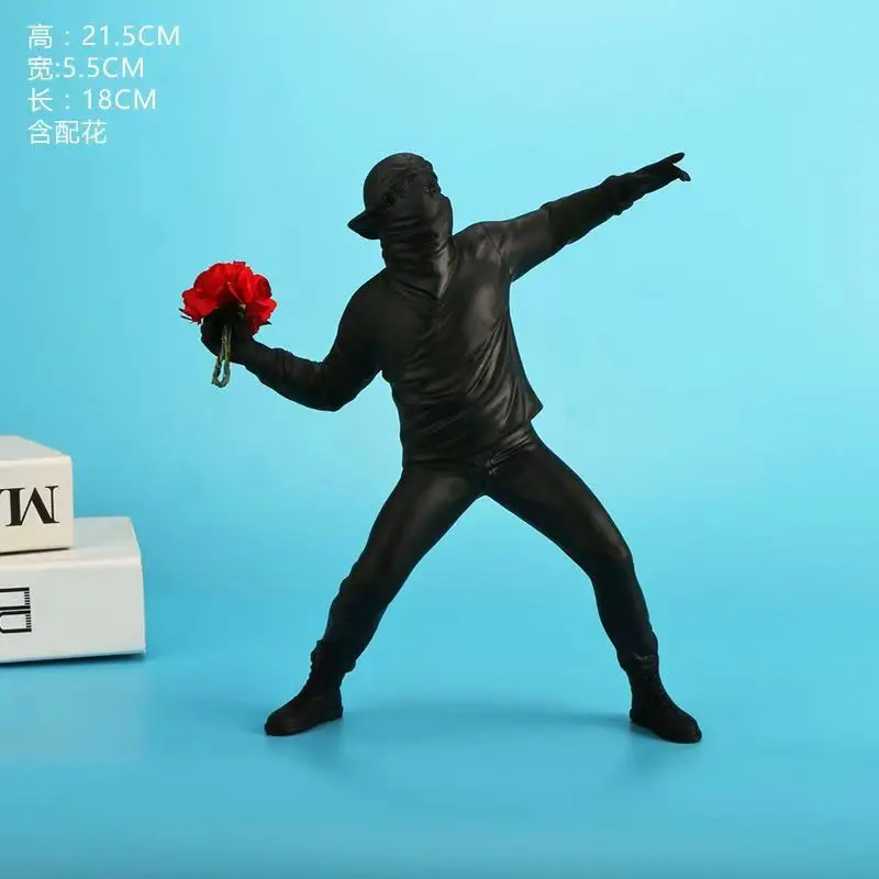 置物 BANKSY FLOWER BOMBER RED ver Amazon | FLOWER BOMBER RED Ver. 2G MEDICOM TOY Sync. BANKSY