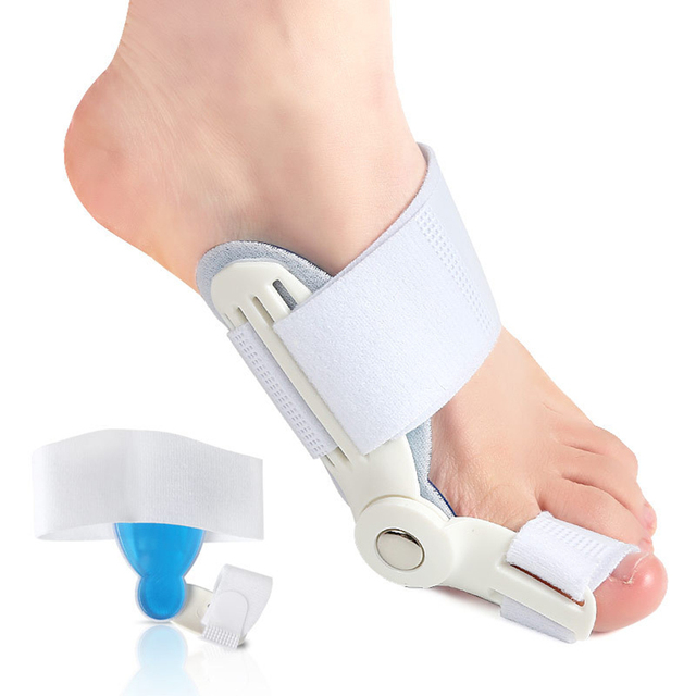 Big Bone Toe Straightener Separator Bunion Splint Foot Hallux Valgus Corrector Splint Foot Pain Relief Foot Care Tool