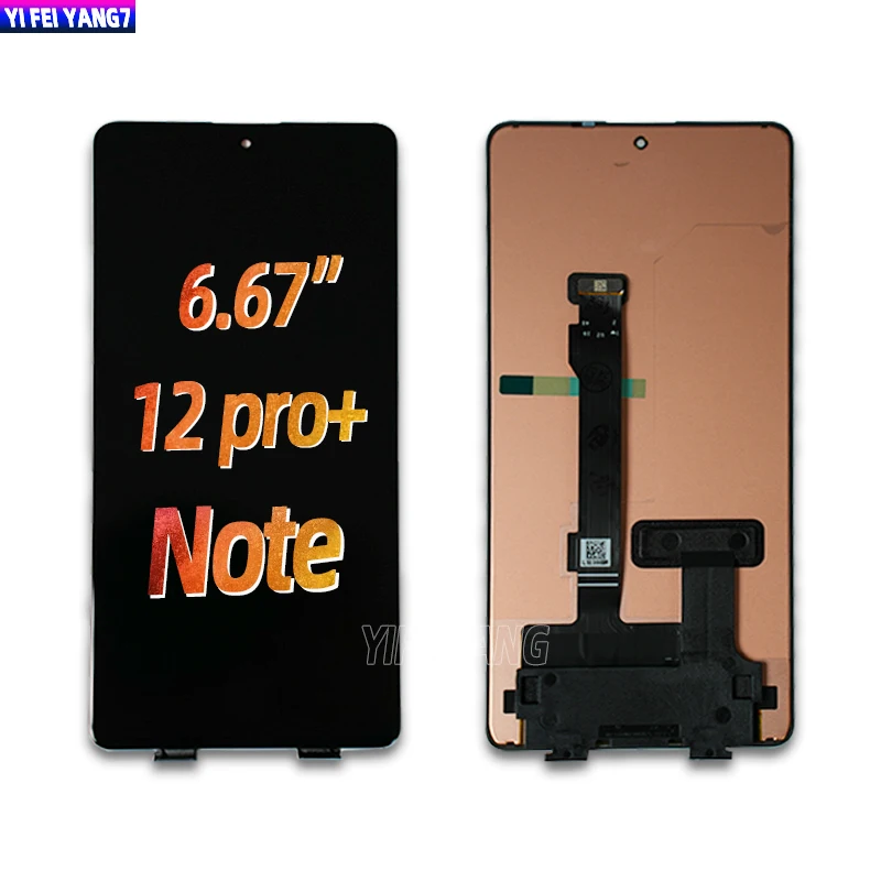 With Frame Lcd Screen Redmi Note Glass Price 100% Oled LCD For