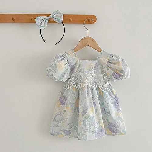 ملابس شقيقة صيفية جديدة لعام 2025 فساتين أميرات لل...