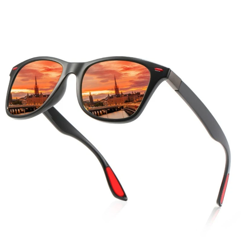 Men's Polarized Sunglasses Summer Women Fashion Square Male Sun Glasses Vintage Driving Fishing Eyeglasses Sport Shades UV400
