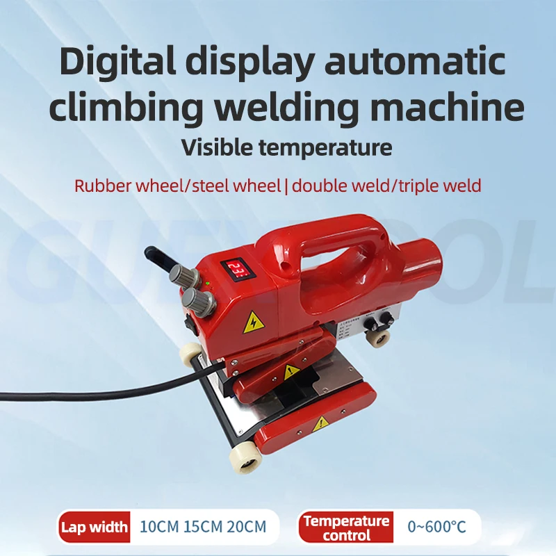 Geomembrane Welding Machine Waterproof Board Climbing Welding Machine PE Anti-seepage Film Composite Geotextile Hot Melt Welding 3