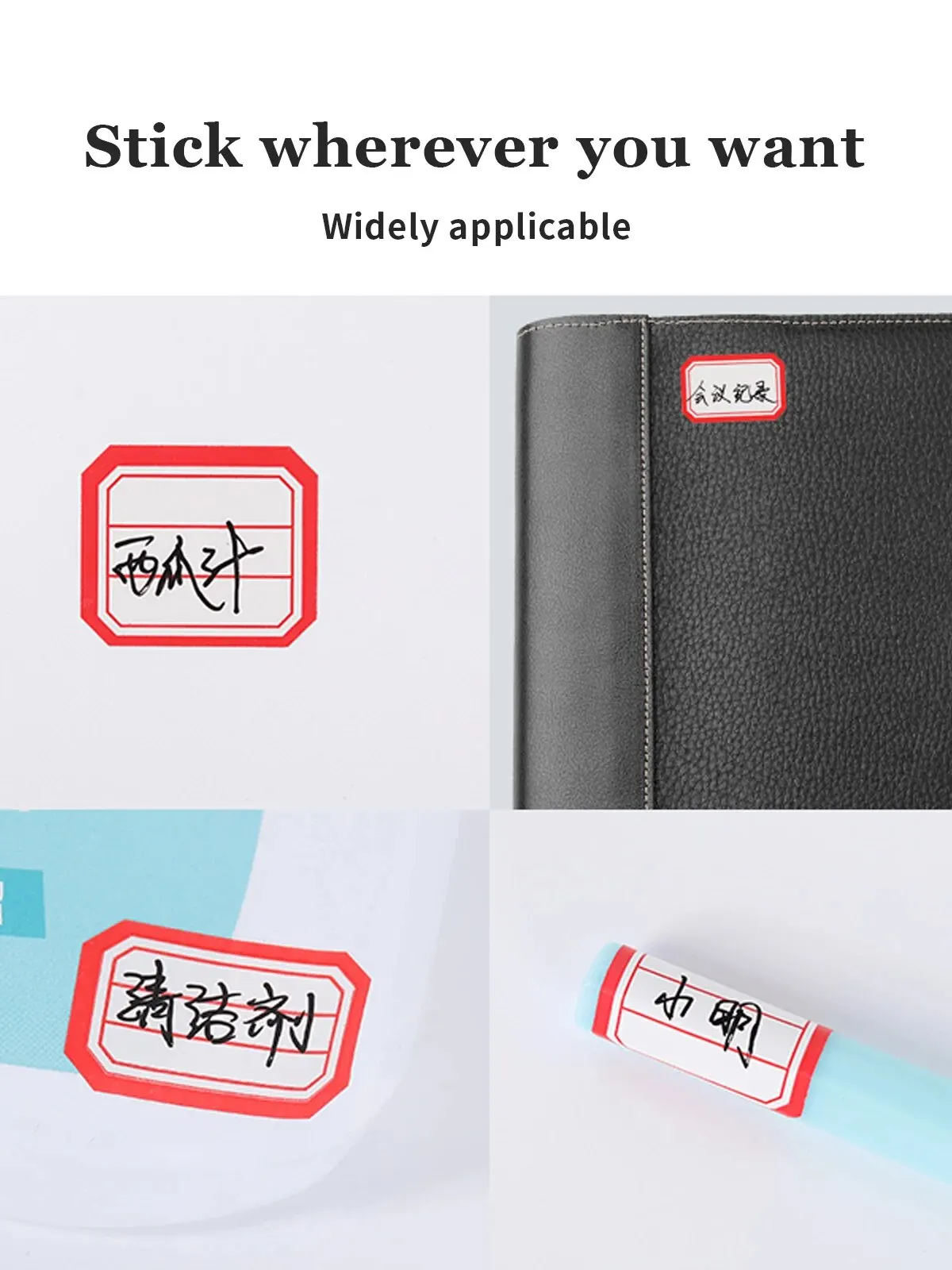 50 Self-adhesive Labels Labeled with ClassificationStudent Names Household Handwritten Prices Warehouse and Office Use 6