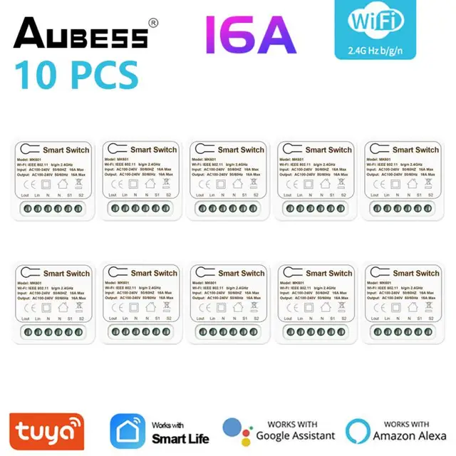 10Pcs Smart Switch