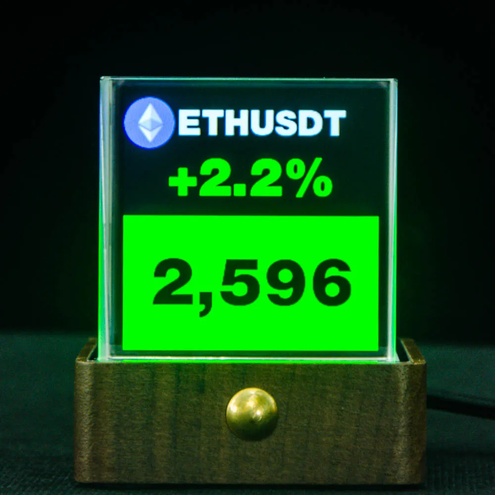 Crypto Price Display: The Ultimate Desk Companion for Real-Time Market  Tracking
