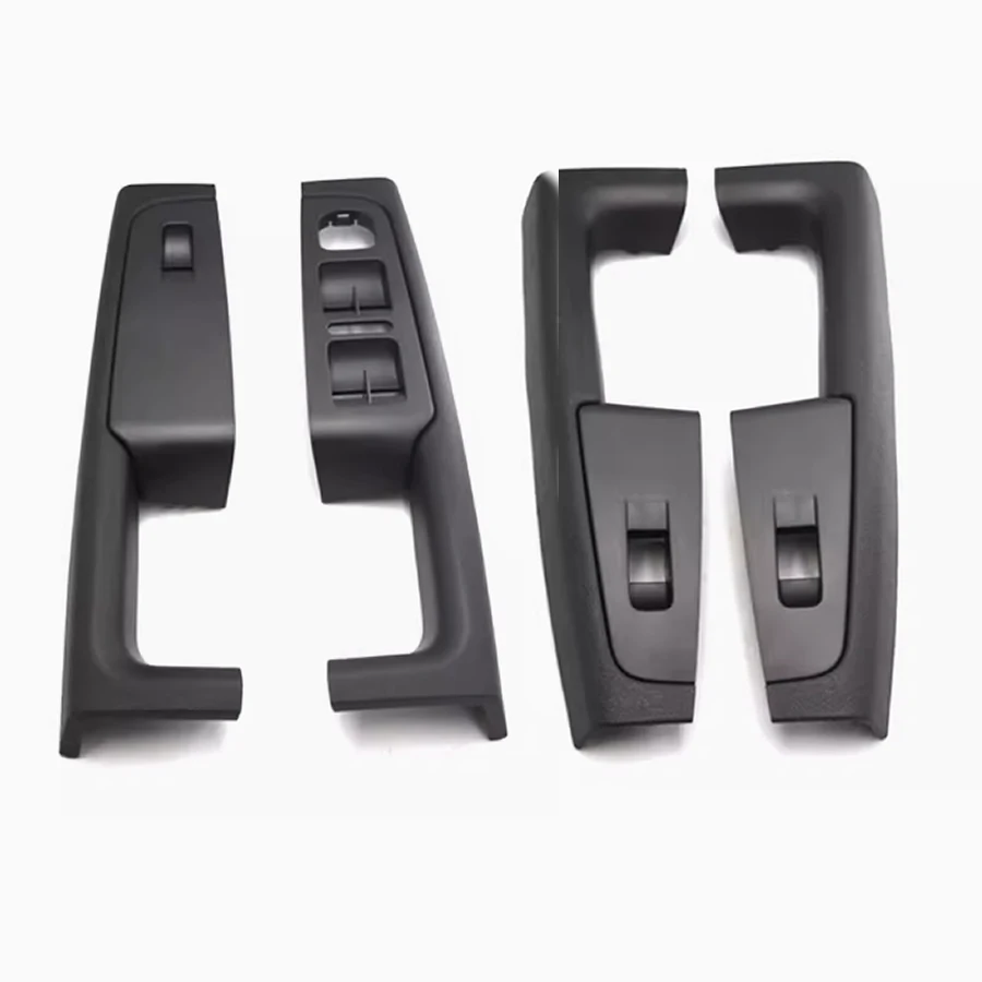 

For Skoda Superb Car Accessories Inner Door Handle Armrest Frame Switch Control Panel Trim Black
