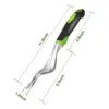 Dandelion Weeder Puller Tool with Soft Handle, Polished Stainless Steel Garden Weed Remover Tool, Two-Pronged Fork Weeder Tool f 4