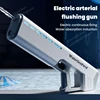 2024 Electric Continuous Water Gun Fully Waterproof and Automatic Water Absorbing Light for Children's Outdoor Water Playing Toy 1