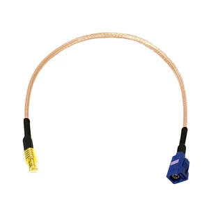 Беспроводной кабель маршрутизатора MCX штекер к FAKRA C RG178 по оптовой цене быстрая Доставка 15 см 6-дюймовый отрезок