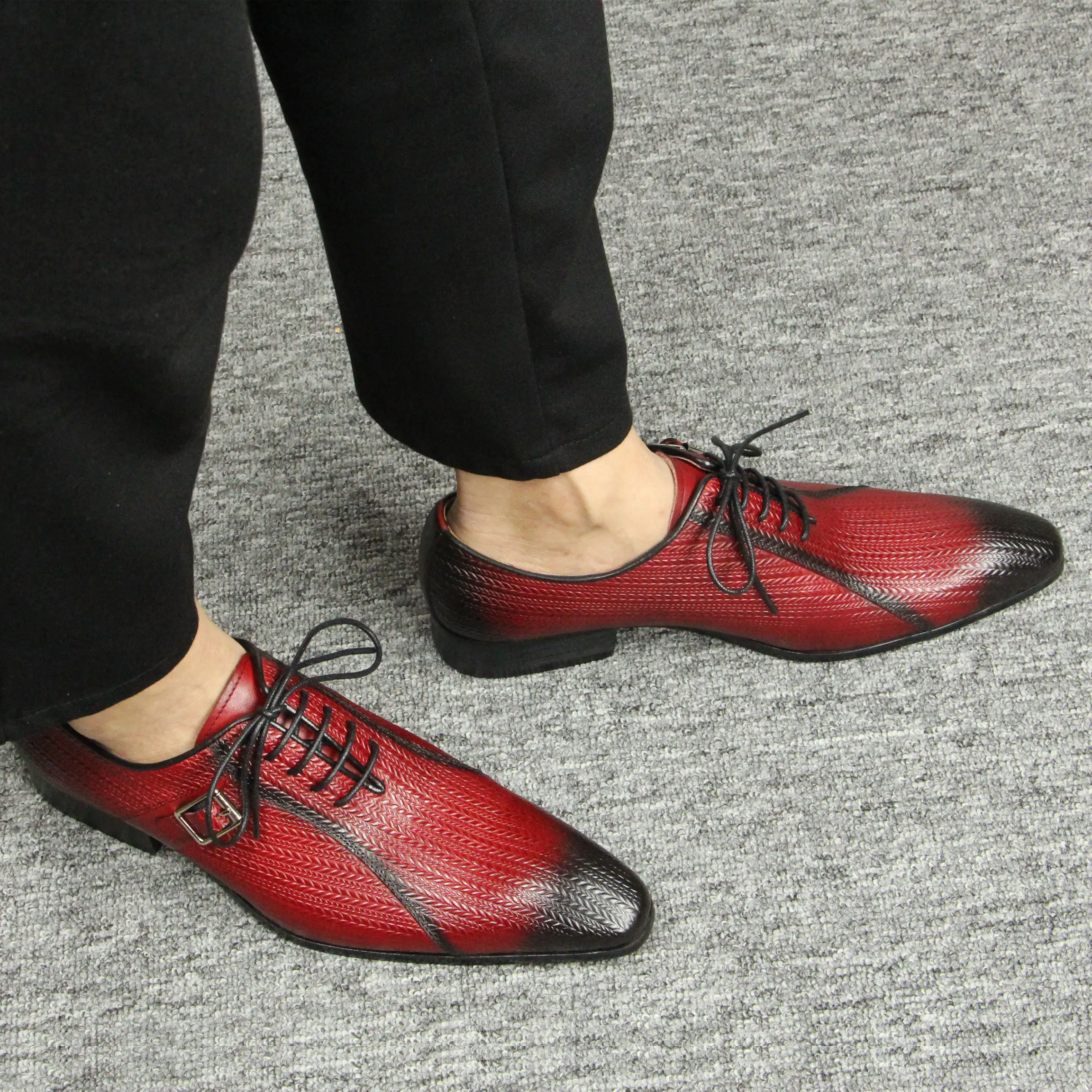 Men's Buckle, Lace Up Shoes - Designer Dress Shoes