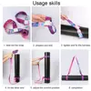 Nylon Colorful Straps Yoga Mat Strap Belt Adjustable Sports Sling Shoulder Carry Strap Belt Exercise Stretch Elastic Yoga Belt 6