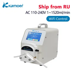 Kamoer Lab WiFi UIP Intelligent High Flow Peristaltic Pump Stepper Motor Dosing Pump (3 rotors, 1-1520ml/min, 100V-240V AC