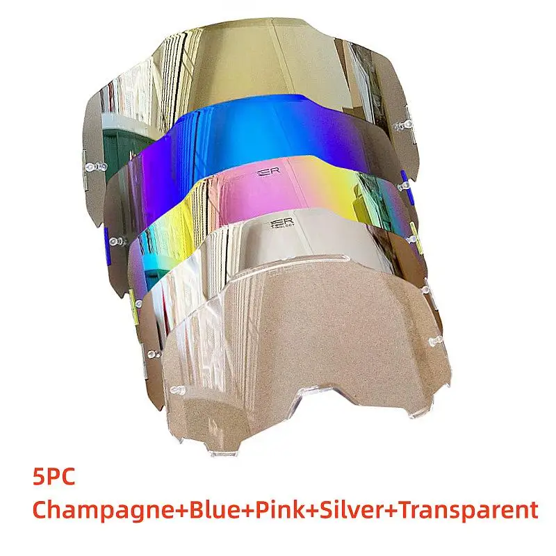 Motorcycle glasses Replacement Goggle Lenses, 5 Colors, HiPER Mirror,Moto Dirt Bike Motocross Cycling Safety Glasses lens