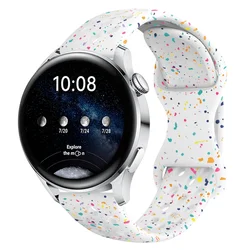 Premium 20mm Silicone Smartwatch Band - Versatile and Durable Bracelet Strap - Galaxy Watch 7 40mm (White)