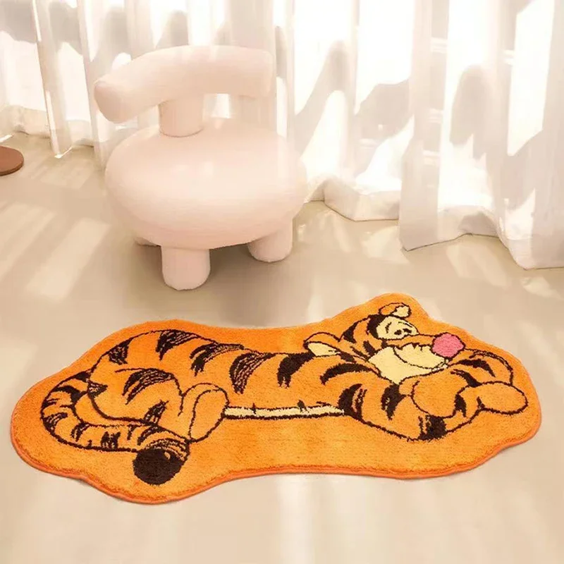 Disney Lilo and Stitch Winnie The Pooh Cushion Anime Non-slip Mat Kawaii Buzz Lightyear Absorbent Carpets Living Room Bathroom 6