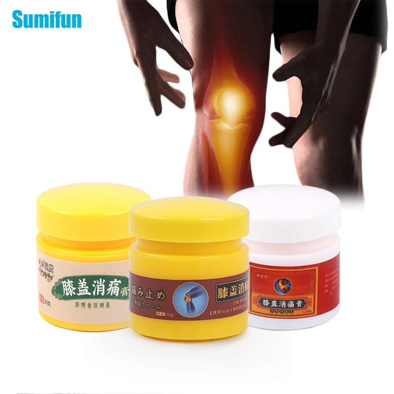 3Types Knee Pain Relief Cream Treat Synovitis Arthritis Rheumatism