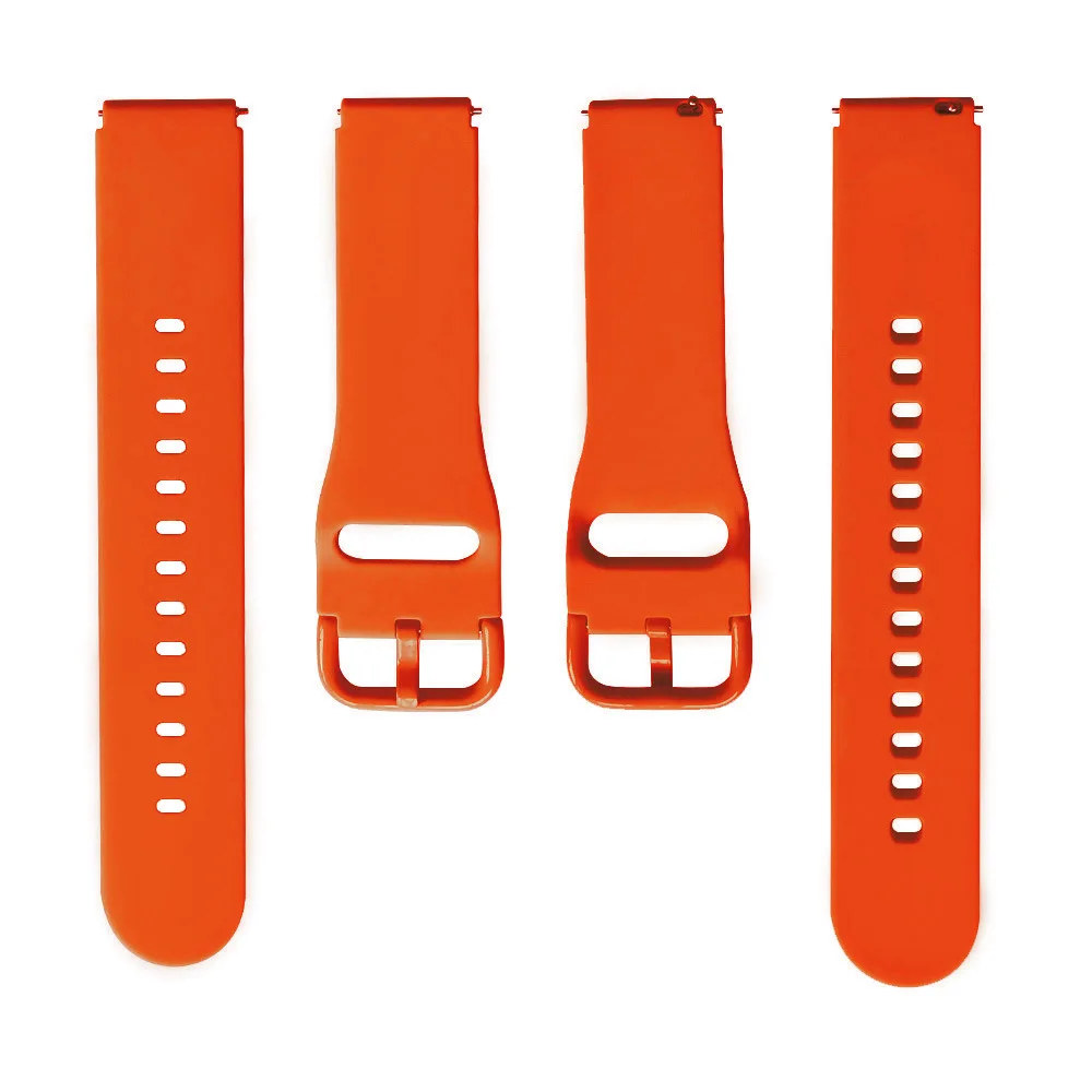 Sport Silicone 18mm Watch Strap Replacement Wristband