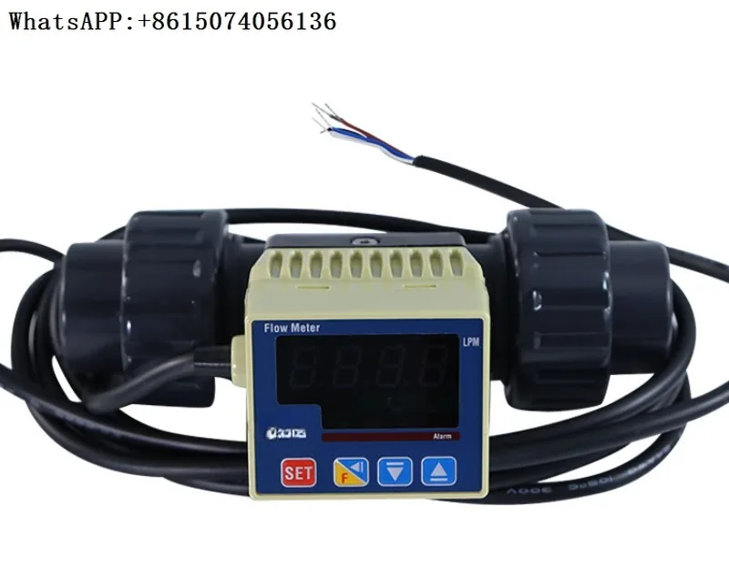 

Yangming Communication Chemical Liquid Pipeline High Precision Digital Display Rotary Flowmeter ATS-25-PVC-DIN