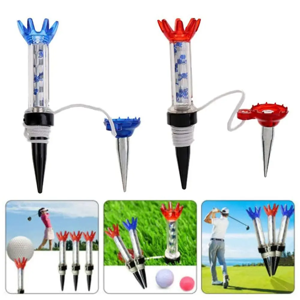 

Magnetic Magnetic Plastic Golf Tees Golf Practice Accessories 360degree Bounce Golf Ball Holder Training Tool Plastic Golf Tee
