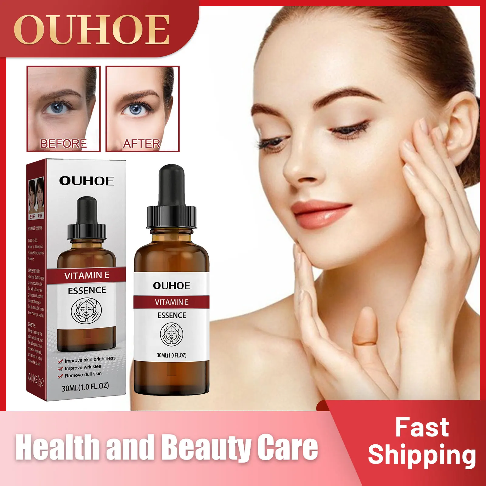 Improve Wrinkle Serum Anti Age Smooth Fine Lines Moisturize Brightening Darkness Firming Lift Nourishing Reduce Wrinkles Essence yohji yamamoto darkness 50