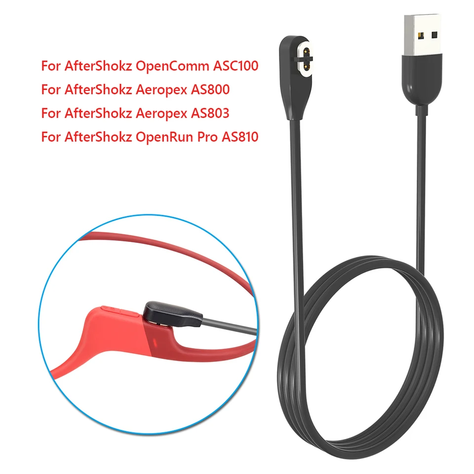 Adattatore USB-C Magnetico Per Cuffie Shokz / Aftershokz Aeropex AS800 OpenRun Pro - 3