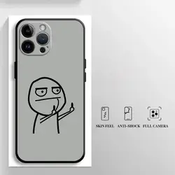 Black Soft Shell Cartoon Case with Funny Matchman Design - Pixel 9 Pro (UUAZA01)