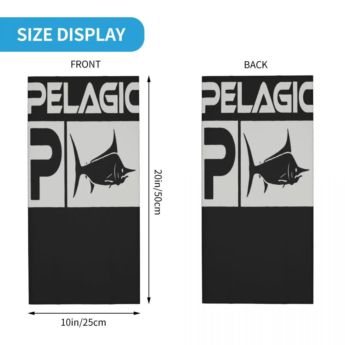 

Pelagic Fishing Aquatic 6781 Drawstring Bag Backpack school travel bag men's backpack small fabric bag