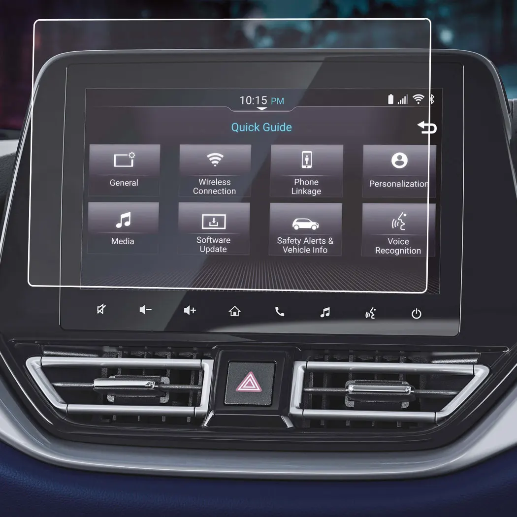 

For SUZUKI Baleno 2022 2023 2024 9 inch Car infotainment radio GPS NavigationTempered glass screen protector film