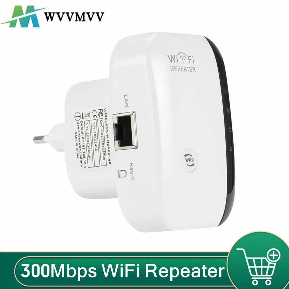 

300Mbps WiFi Repeater WiFi Extender Amplifier WiFi Booster Wi Fi Signal 802.11N Long Range Wireless Wi-Fi Repeater Access Point