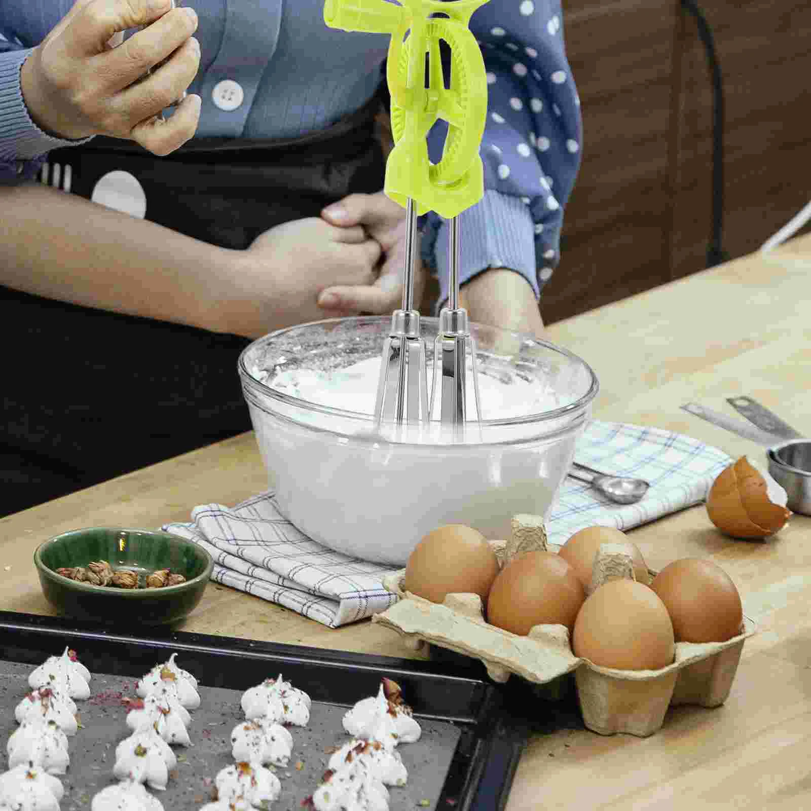 Egg Beater Portable Hand Crank Stainless Steel Rotary Hand Whisk Manual Egg  Mixer Kitchen Cooking Gadgets Cuisine Cozinha Cocina - AliExpress
