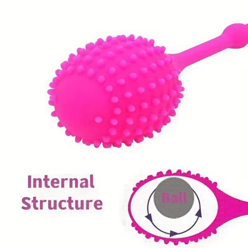 Silicone Tadpole Shape Kegel Massage Ball Dildo Vagina Anal Plug Penetration Ball Tightening Exerciser Sex Machine