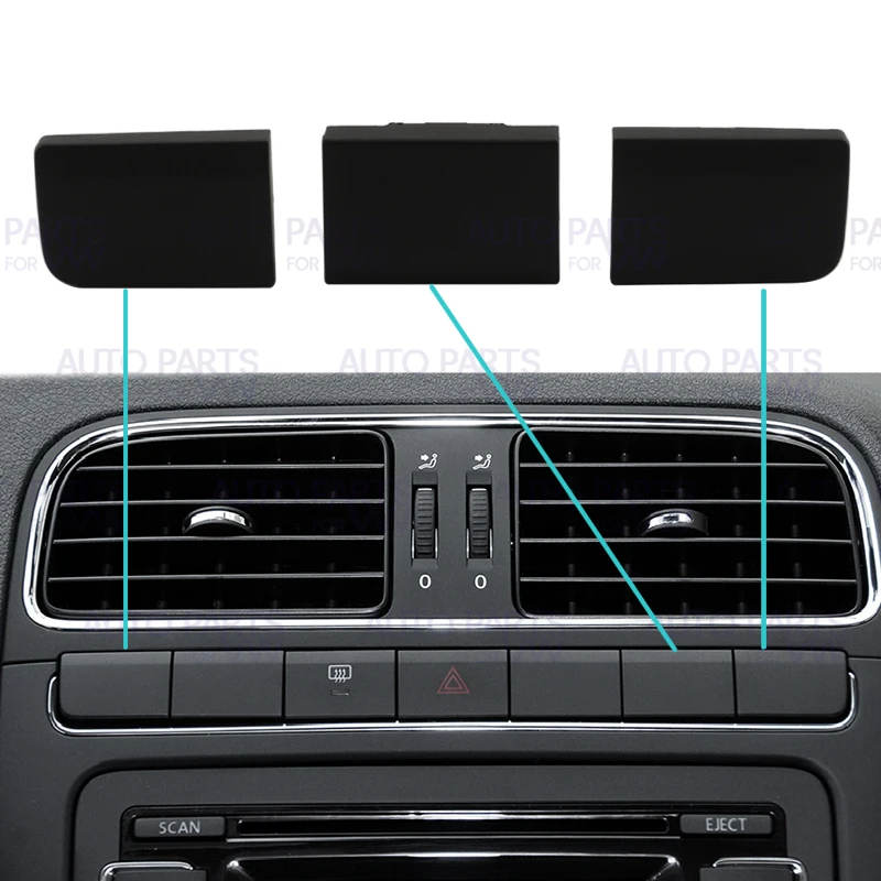 OEM 블랭크 단추 스위치 단추 VW 폴로 2011 2012 2013 센터 콘솔 자동차 인테리어 액세서리