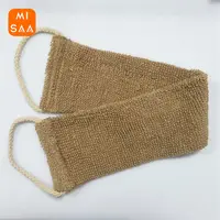 Body Scrubber Brush Strong Exfoliating Bathroom Tool Exfoliating Back Strap Natural Soft Unisex Bathroom Accessories Long 1