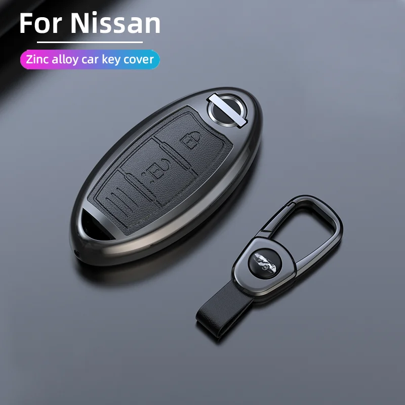 

Car Key Cover Case Shell For Nissan Juke Leaf Micra K12 Note Patrol Qashqai J11 J10 Tiida Versa X-trail T32 Infiniti Accessories