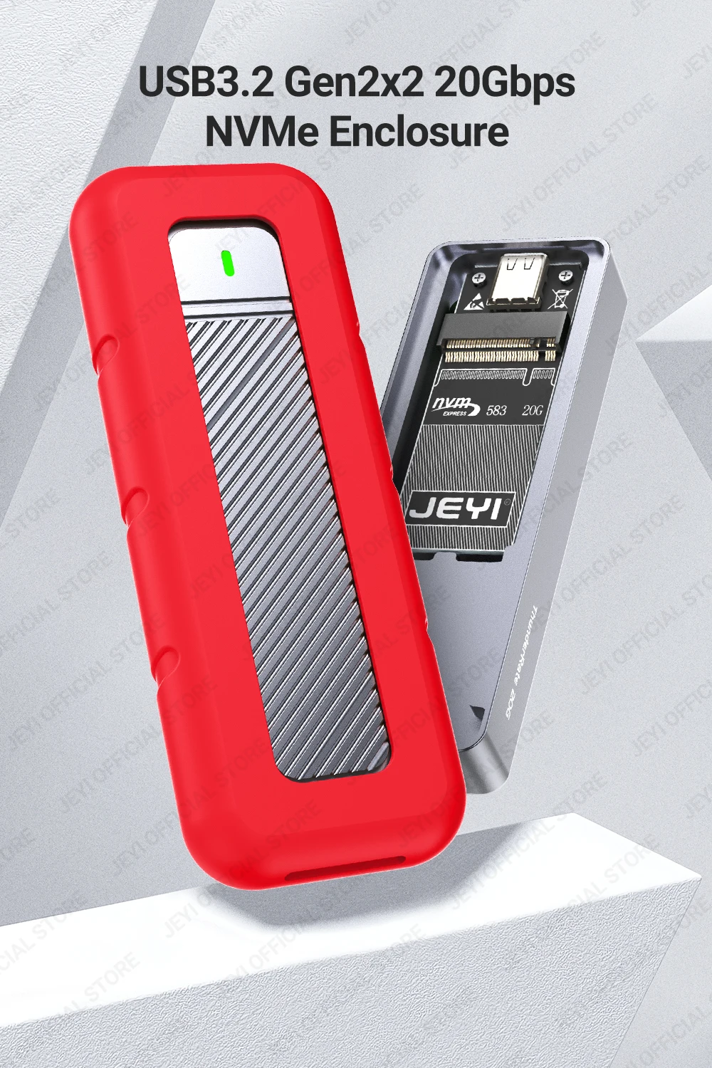 de Silicone, USB C, 3.2 Gen2 x2,