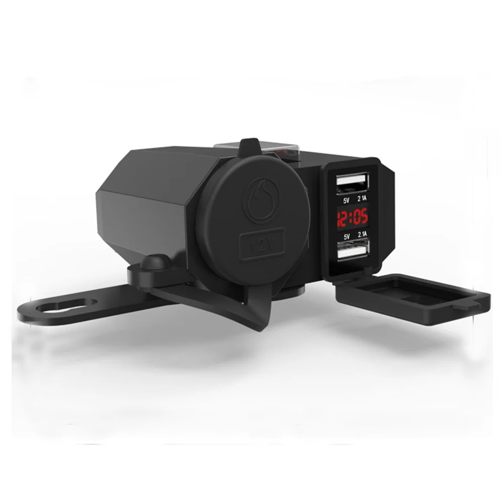 

12V-24V Universal Motorcycle Bike Waterproof USB Cigarette Lighter For KTM 200 DUKE 390 Duke 690 Duke / R 990 Super Duke /R