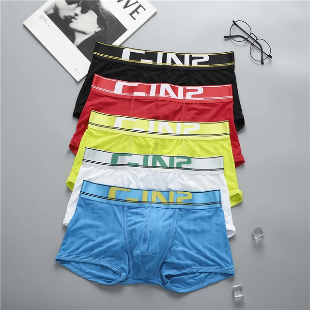 Designer Men's Underwear Boxers Low Waist Fashion Under Panties Pouch  Convex Design Comfortable Cotton Underpants - AliExpress