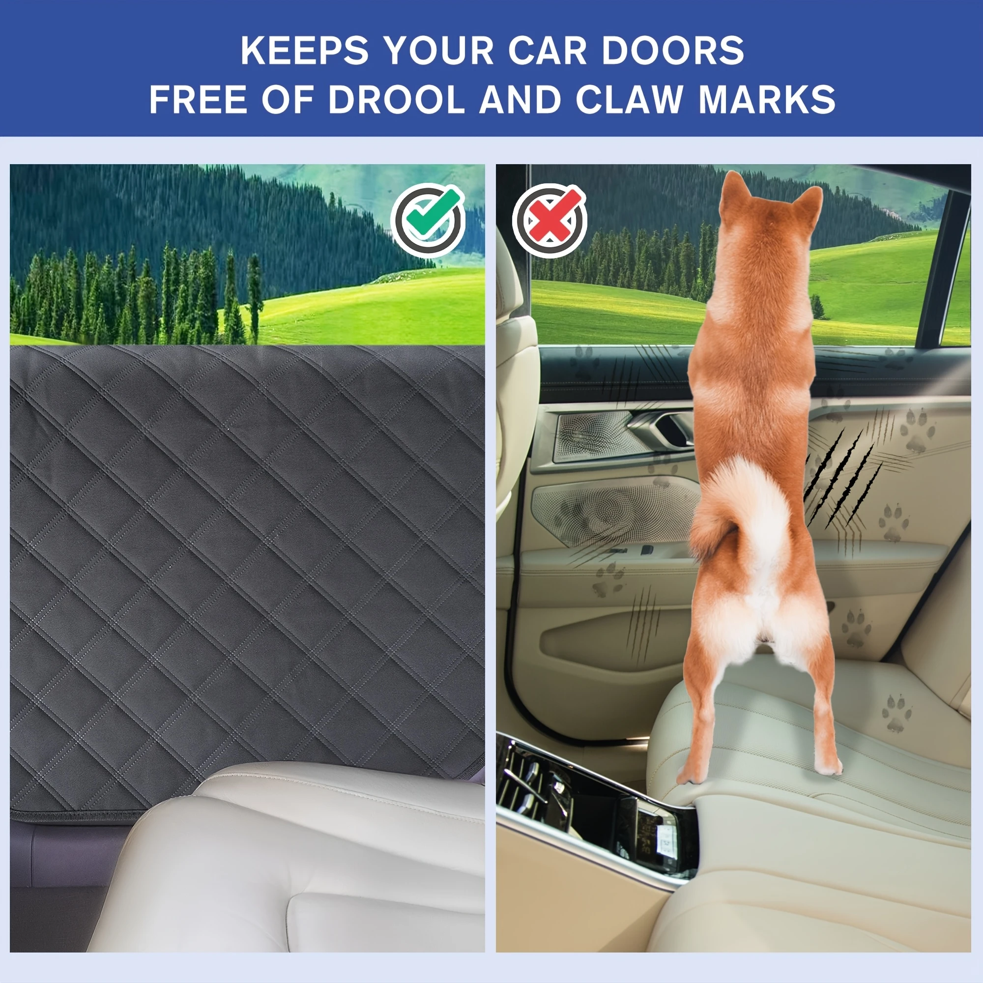 Pet Dog Car Door Cover To Prevent Scratches Car Door Cover Anti