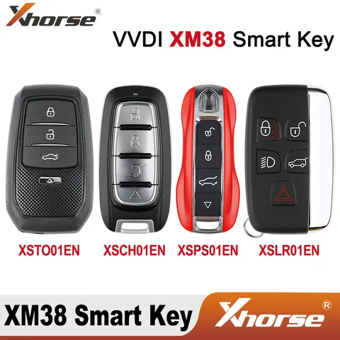 1pcs Xhorse XM38 XS Series VVDI Smart Key XSPS01EN XSLR01EN XSCH01EN XSTO01EN For VVDI2/VVDI Programmer Mini Key Tool