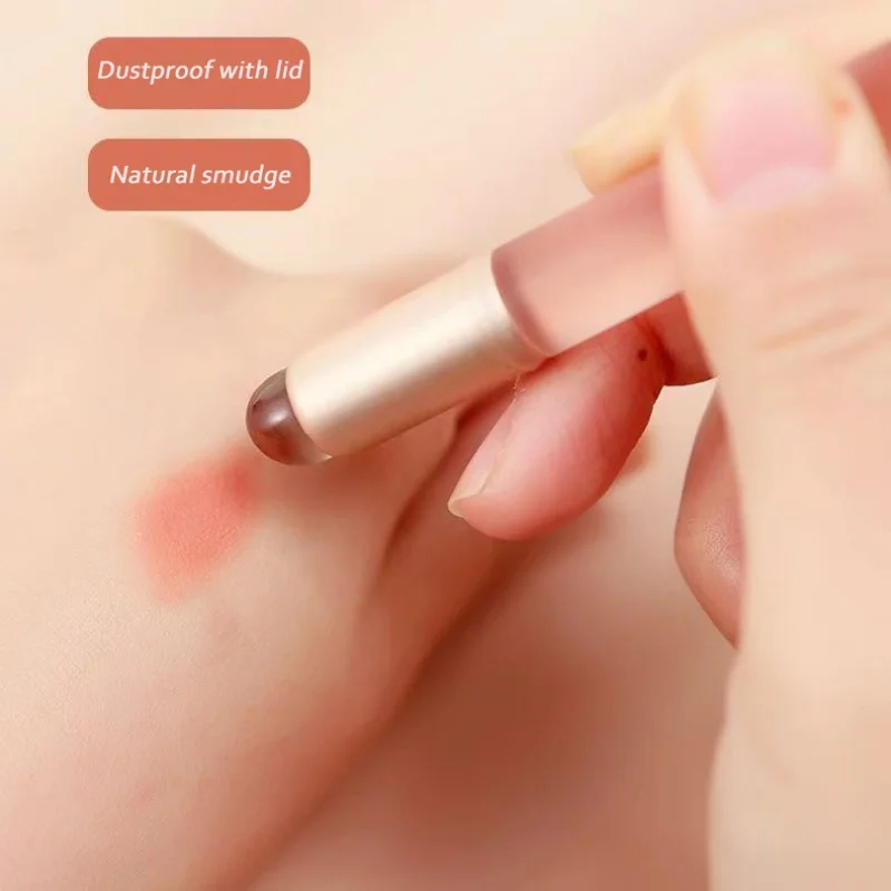 Upgrade Silicone Lip Brush With Cover Angled Concealer Brush Lipstick Application Smudge Balm Lip Make Up Brush Cosmetic Tool
