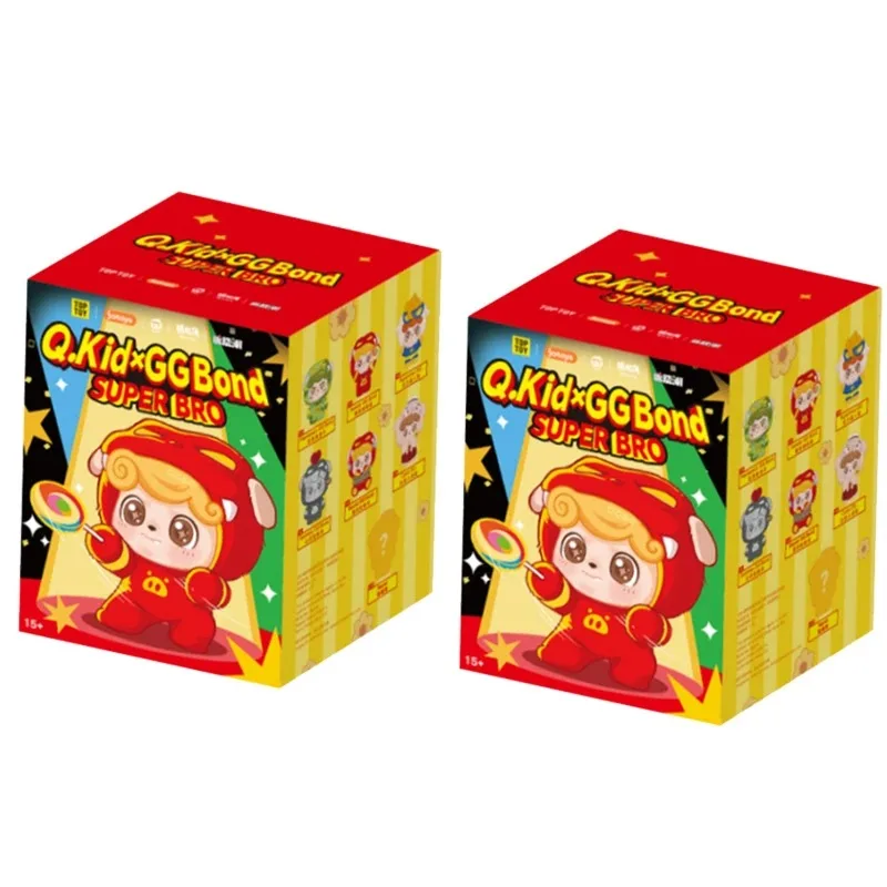Q Kid GG Bond Super Bro Series Blind Box Q Baby Vinyl Mystery Box