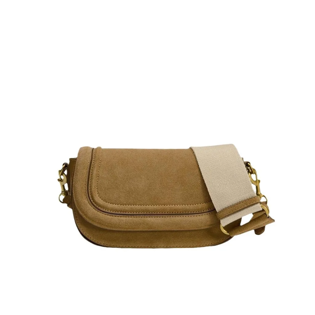 NEW Suede Bag Brand Women Bag Frosted Suede Brown Women Totes Versatile women Shoulder Bags Fashion Crossbody Handbags