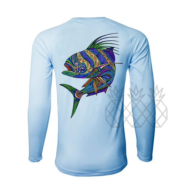 Fishing Shirts Long Sleeve Custom Performance Protection UV Sun UPF Men  Quick Dry Fishing Shirt Outdoor Sport Fish Clothing - AliExpress