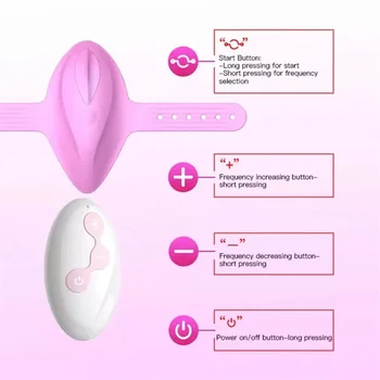 Portable Panty Vibrator Sex Toys for Woman Clitoral Stimulator Wireless Remote Control 10 Modes Invisible Vibrating Egg Sex Shop 4